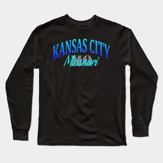 City Pride: Kansas City, Missouri Long Sleeve T-Shirt by Naves